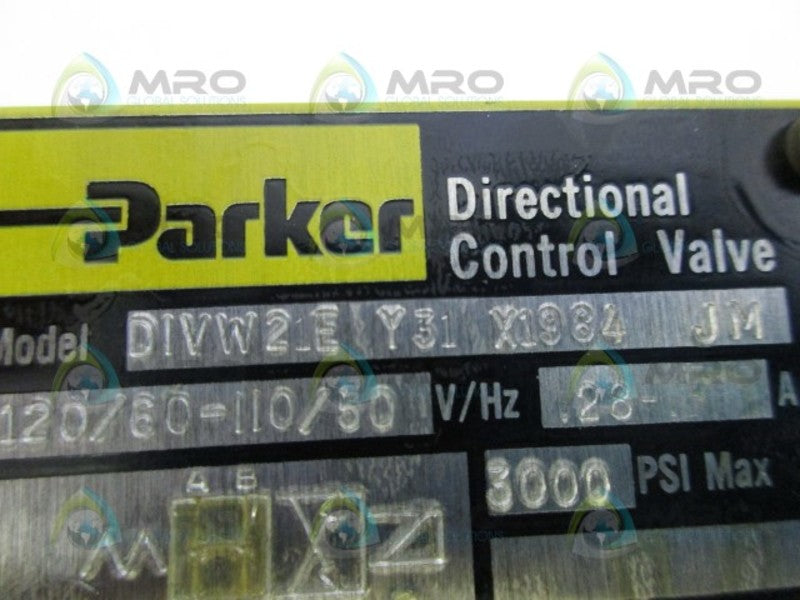 PARKER DIVW21EY31 VALVE NSMP
