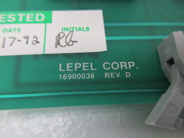 LEPEL CORP. 16900036 CIRCUIT BOARD  NSNP