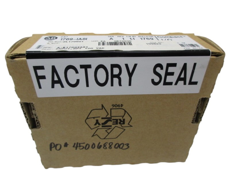 INDUSTRIAL SPARE PART COMPACT I/O 1769-IA81 SER A  F/W1.1 OUTPUT 2004  NSFS