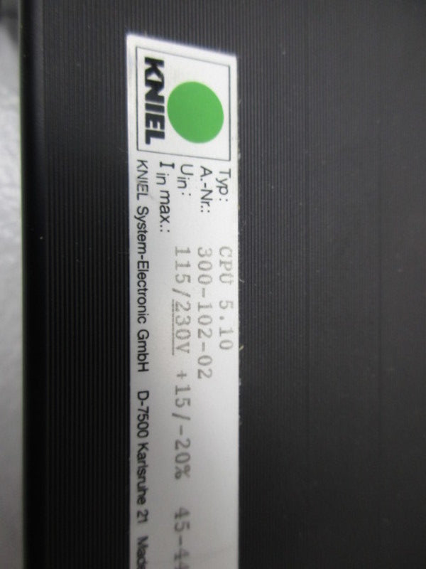 KNIEL CPU 5.10 POWER SUPPLY  UNMP