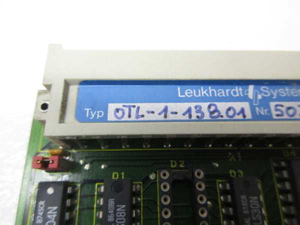 LEUKHARDT OTL-138-1 CIRCUIT BOARD CARD  UNMP