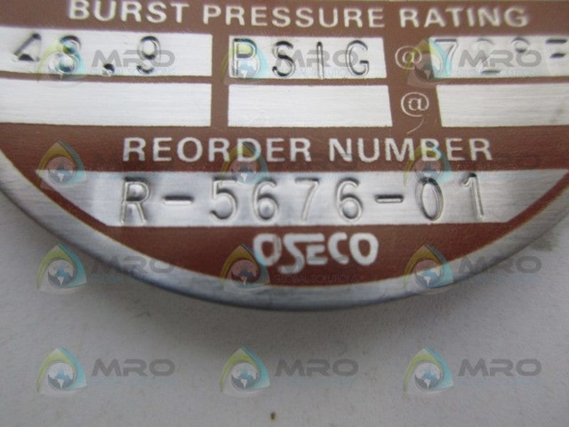 OSECO R-5676-07 BUCKLING RUPTURE DISC NSNP