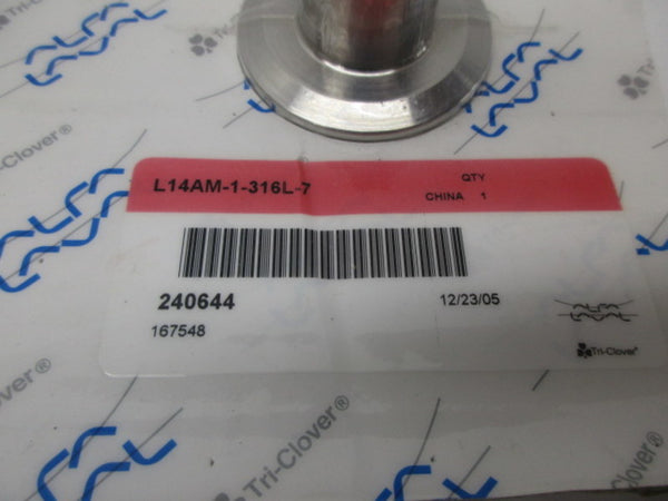 ALFA LAVAL L14AM-1-316L-7 FERRULE CLAMP  NSMP
