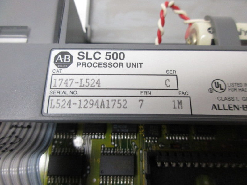 INDUSTRIAL SPARE PART SLC 500 1747-L524 SER.C F/W 7 PROCESSOR  NSMP