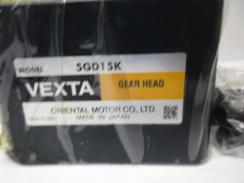 ORIENTAL MOTOR 5GD15K GEAR HEAD  NSMP