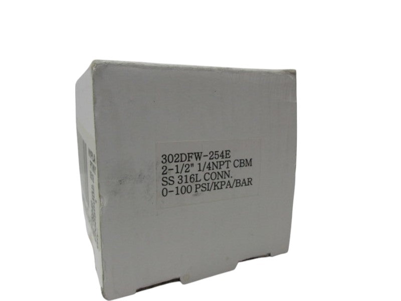 PIC 302DFW-254E PRESSURE GAUGE 0-100  NSMP