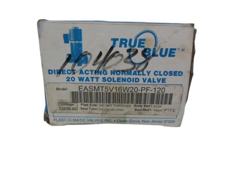 PLASTOMATIC EASMT5V16W20-PF-120 SOLENOID VALVE NSMP