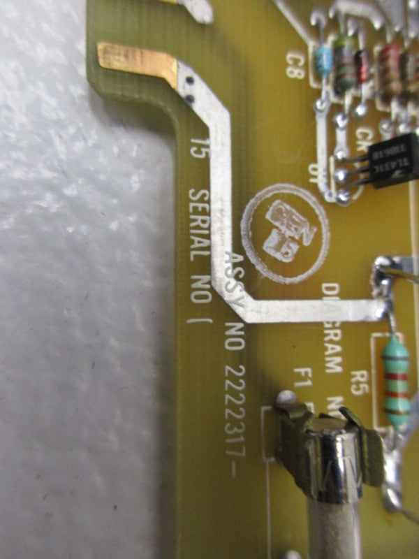 TEXAS INSTRUMENTS  2222317 INPUT CARD  UNMP