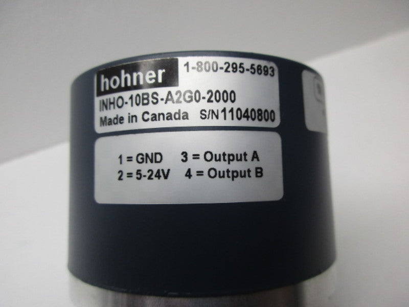 HOHNER INHO-10BS-A2G0-2000 SHAFT ENCODER  NSNP