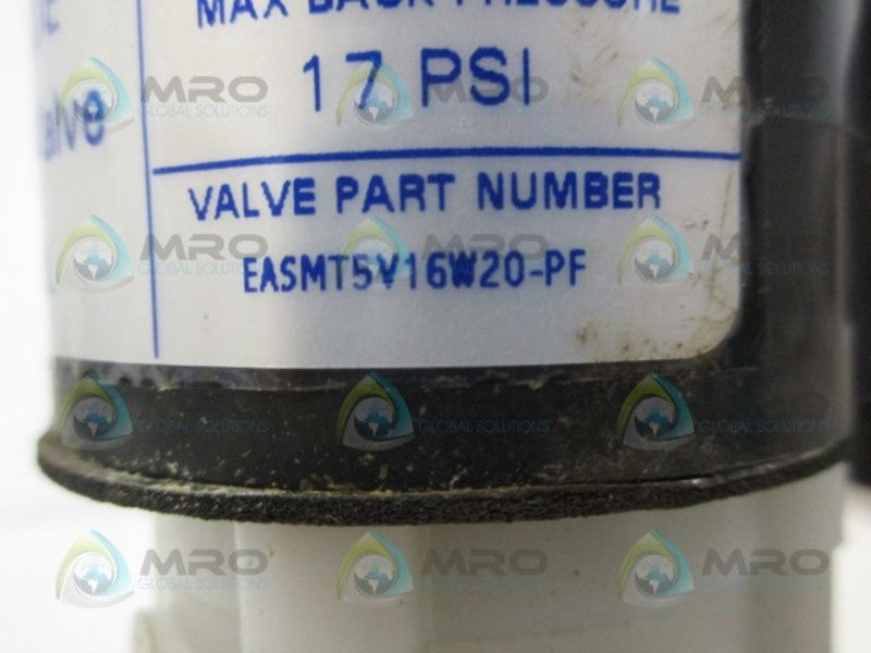 PLASTOMATIC EASMT5V16W20-PF-120 SOLENOID VALVE NSMP
