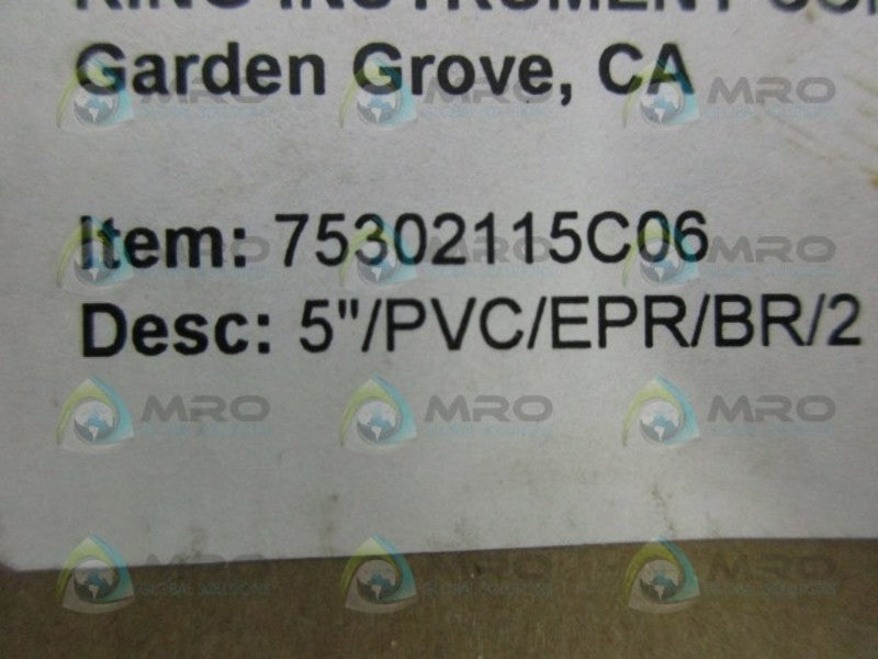 KING INSTRUMENT 75302115C06 AIR FLOWMETER NSMP