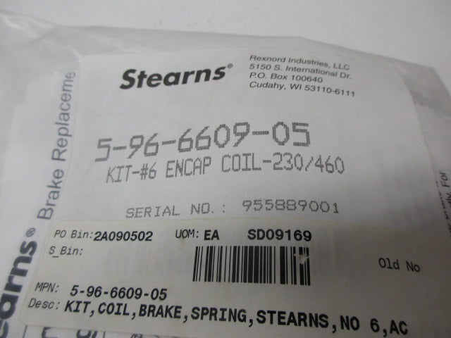 STEARNS 5-96-6609-05 COIL KIT  NSMP