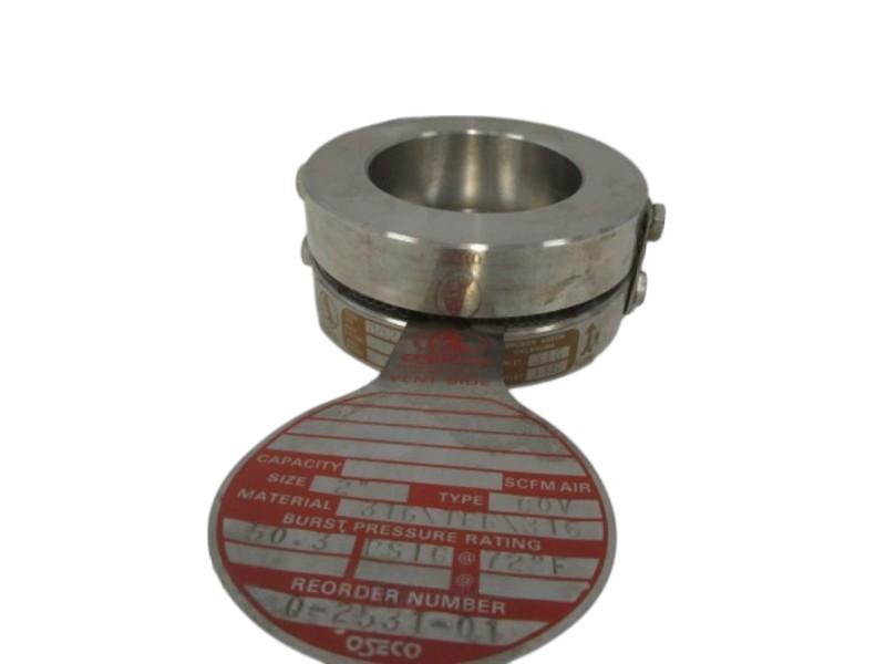 OSECO B021111001 RUPTURE DISK HOLDER NSNP