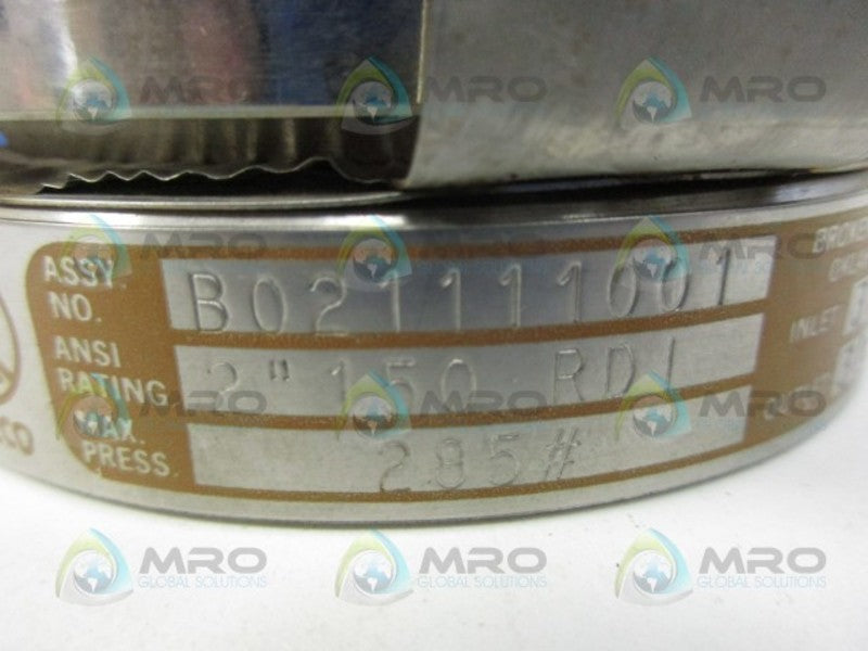 OSECO B021111001 RUPTURE DISK HOLDER NSNP