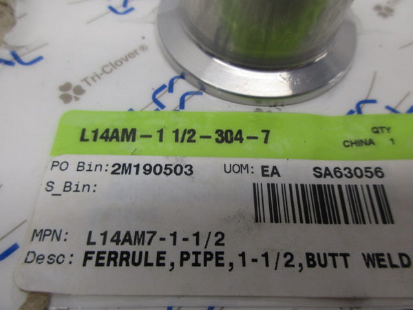 ALFA LAVAL L14AM-1-1/2-304-7   NSMP