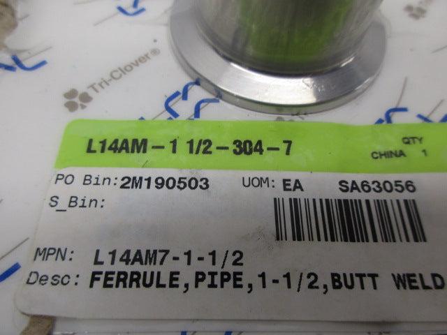 ALFA LAVAL L14AM-1-1/2-304-7   NSMP