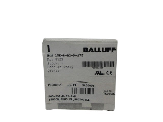 BALLUFF B0S15K-R-B2-P-S75   NSMP