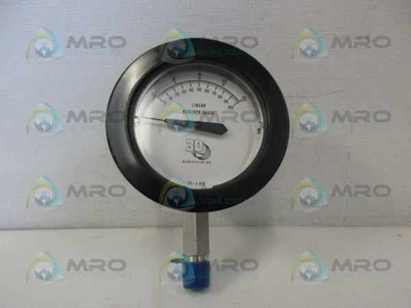 3D INSTRUMENTS 25572-21B11CPB VACUUM GAUGE NSMP