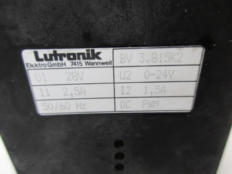 LUTRONIK BV3.815K2   UNMP