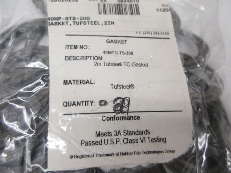 RUBBER FAB 40MPG-TS-200   NSNP