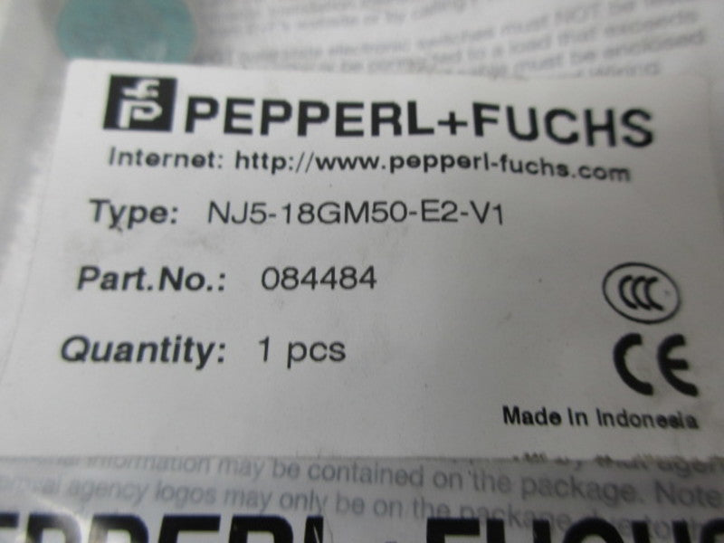 PEPPERL+FUCHS NJ5-18GM50-E20-V1  NSMP