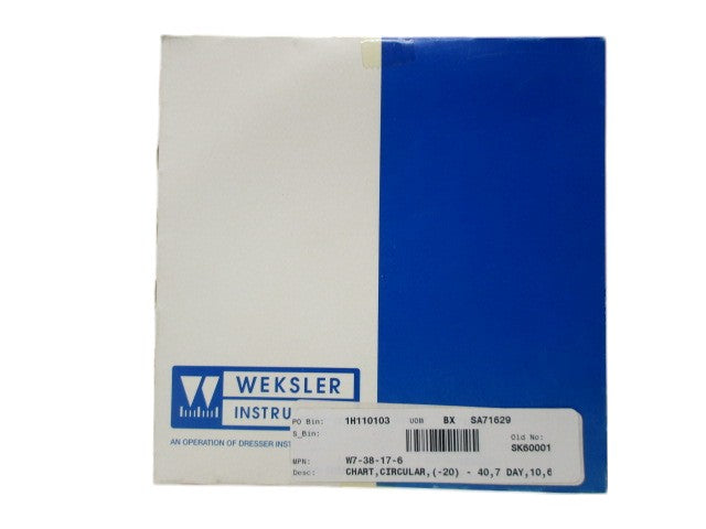 WEKSLER W7-38-17-6   NSMP