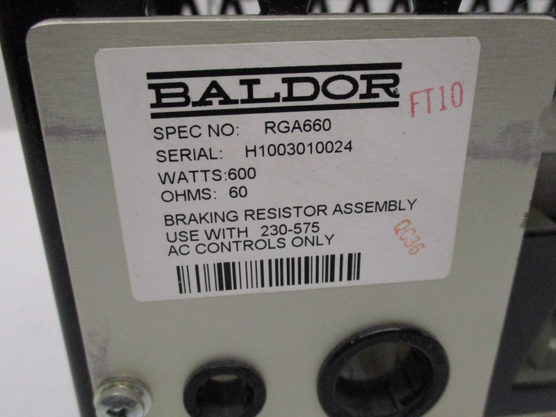 BALDOR RGA660  NSNP