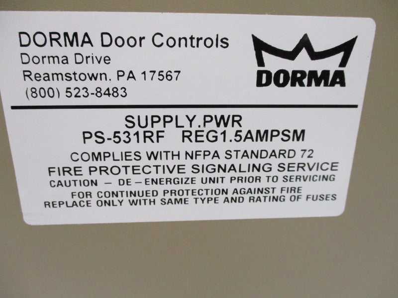 DORMA PS-531RF  NSMP