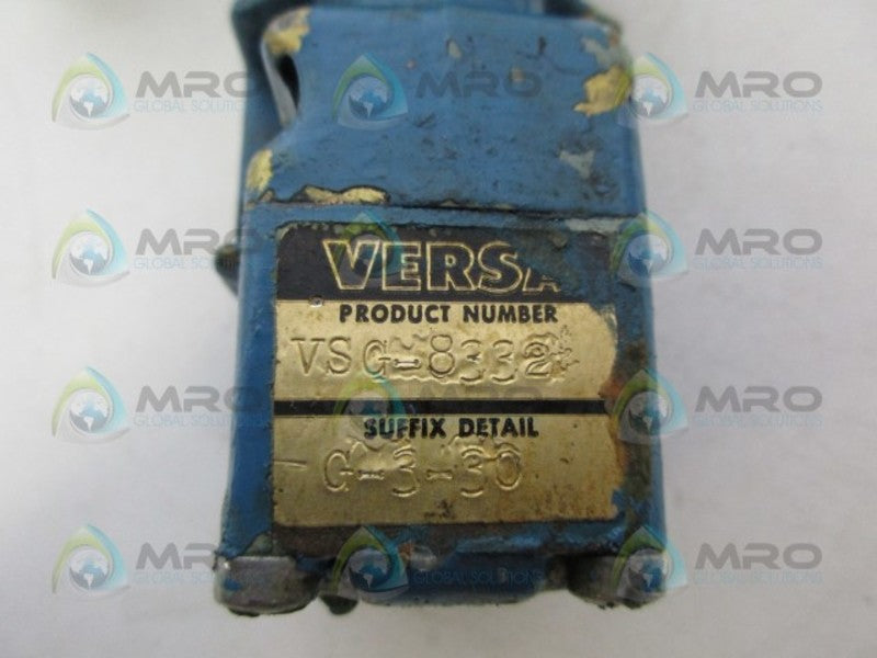 VERSA VSG8332 PNEUMATIC VALVE UNMP