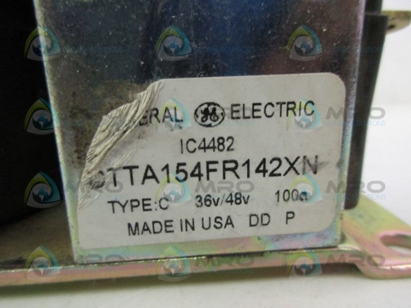 GENERAL ELECTRIC CTTA154FR142XN CONTACTOR UNMP