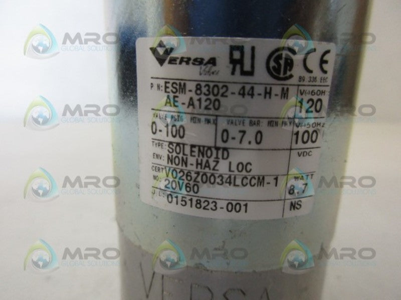 VERSA ESM-8302-44-H-MAE-A120 SOLENOID NSNP