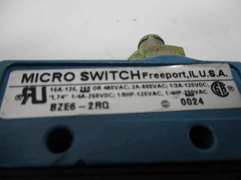 MICRO SWITCH BZE6-2RQ  UNMP