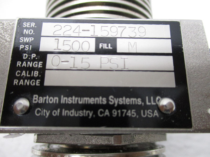 BARTON INSTRUMENTS 224-159739  NSNP