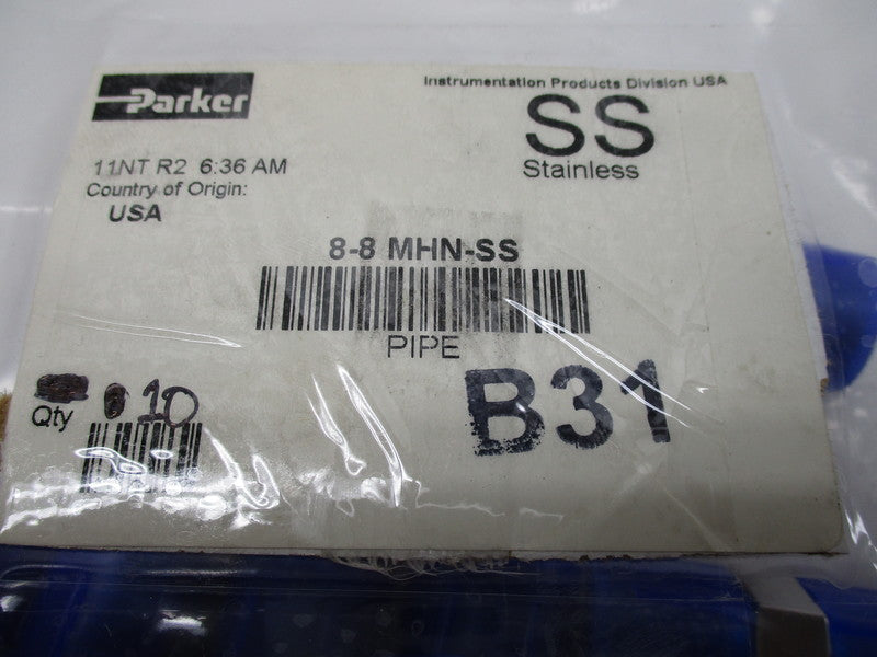 PARKER 8-8MHN-SS  NSNP