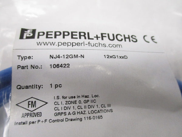 PEPPERL + FUCHS NJ4-12GM-N  NSMP