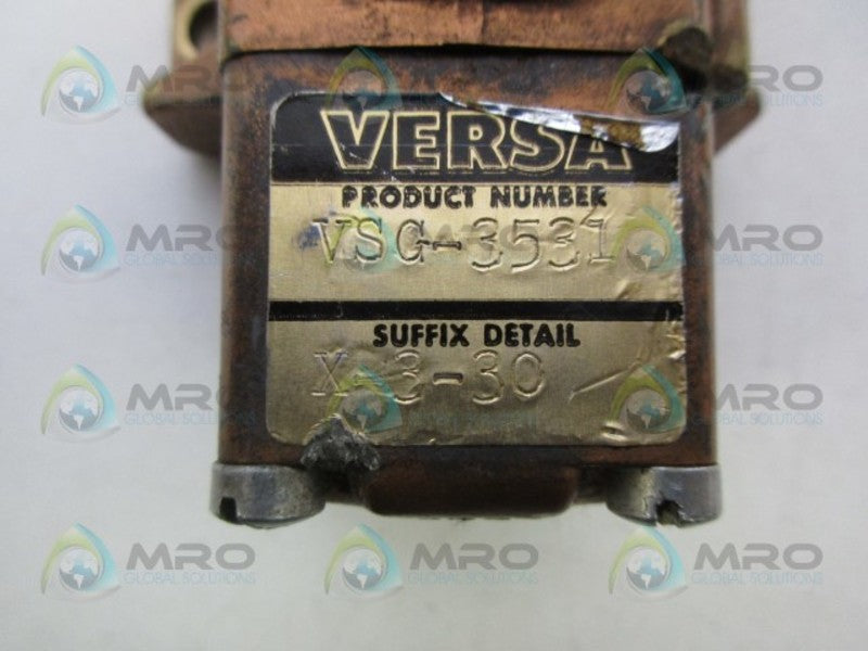 VERSA VSG-3531 THREE WAY SOLENOID VALVE UNMP