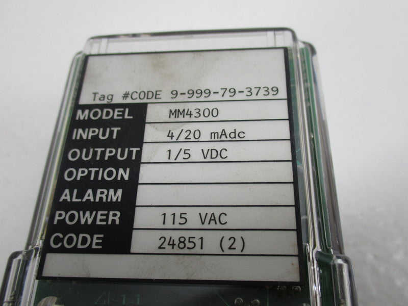 MIGHTY MODULE MM4300-1/5VDC-4/20MADC-115VAC  NSMP