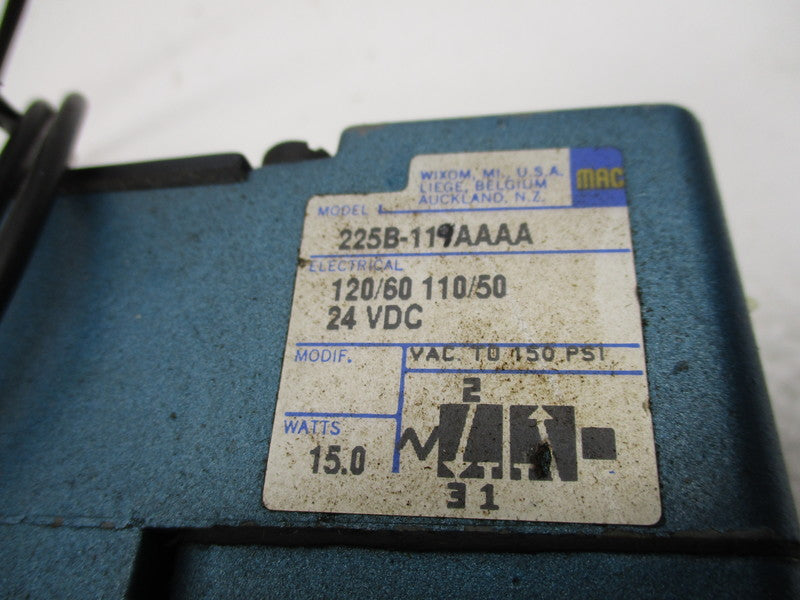 MAC 225B-119AAAA  UNMP