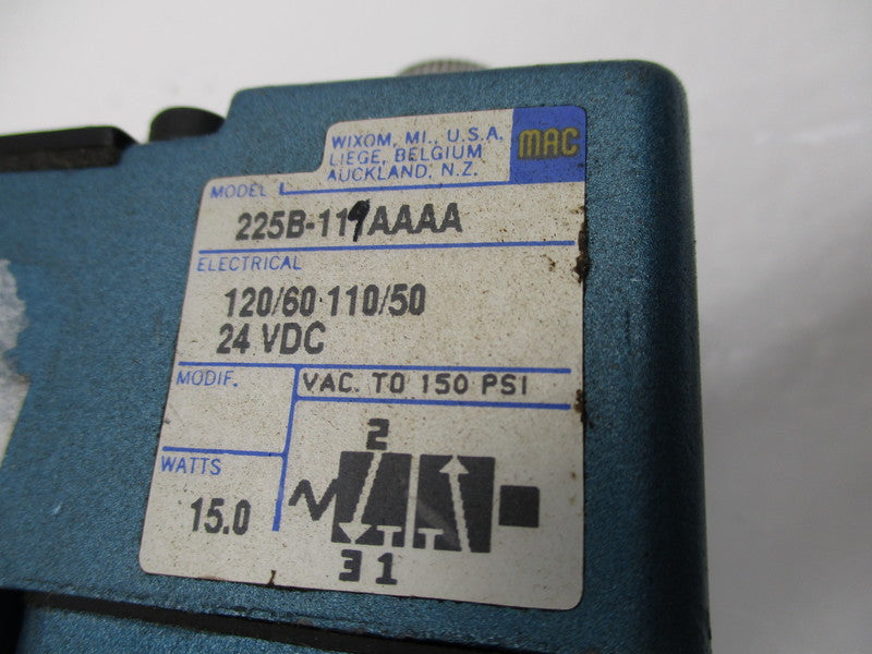 MAC 225B-114AAAA  UNMP
