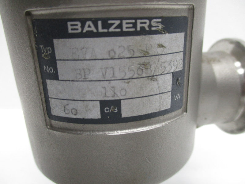 BALZERS EVA025P  UNMP