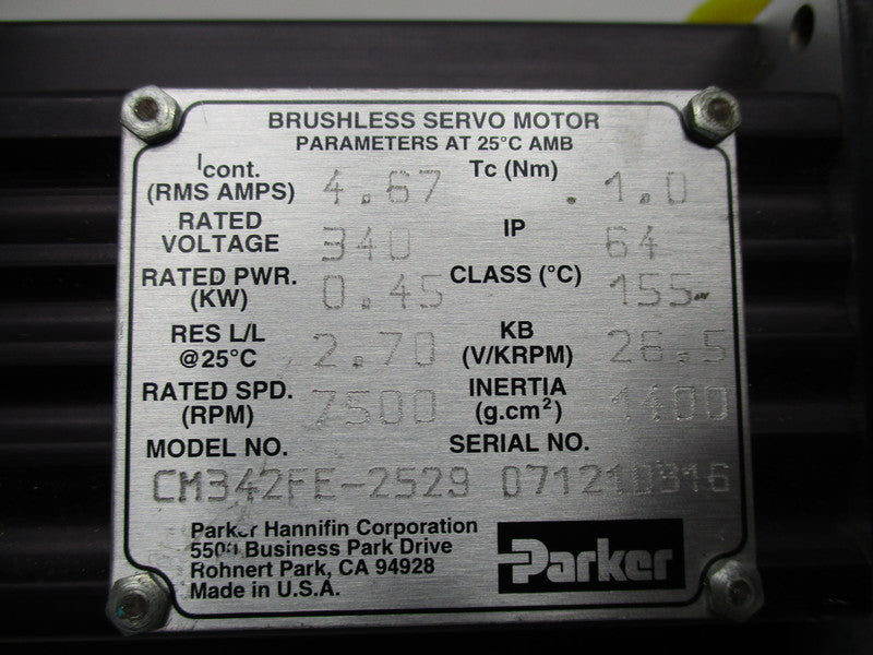 PARKER CM342FE-2529  NSNP