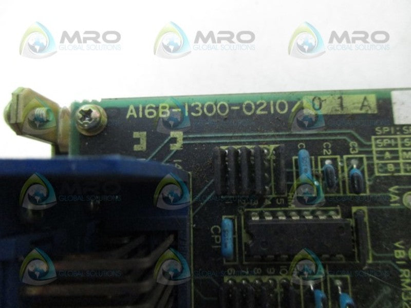 FANUC A16B1300-0210/01A PCB CARD UNMP