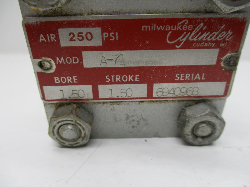 MILWAUKEE A-71  UNMP