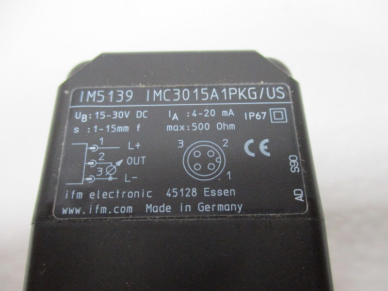 IFM EFECTOR IM5139 IMC3015A1PKG/US  NSMP