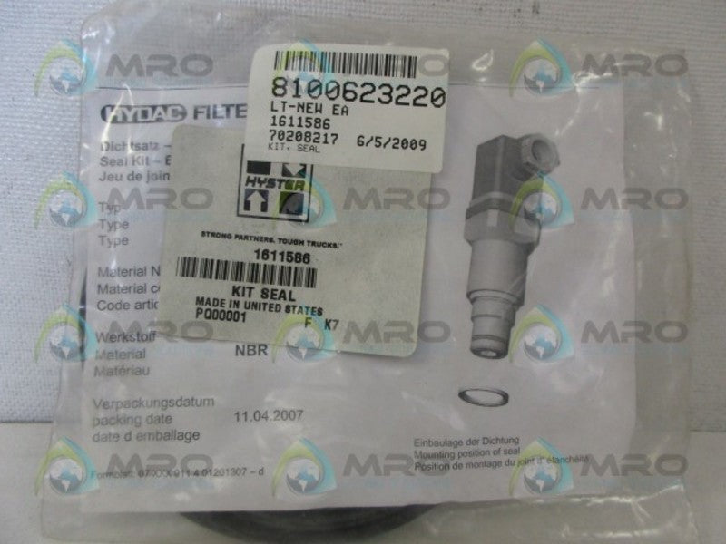 HYDAC RFD160G1.0 SEAL KIT NSMP