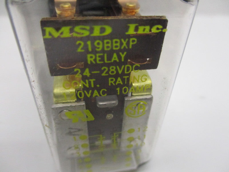 MSD 219BBXP  UNMP