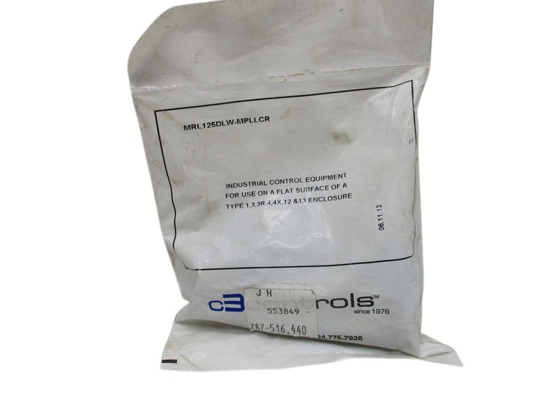 C3 CONTROLS MRL125DLW-MPLLCR  NSMP