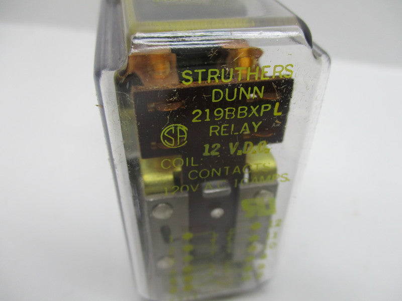STRUTHERS-DUNN 219BBXPL-12VDC  NSMP