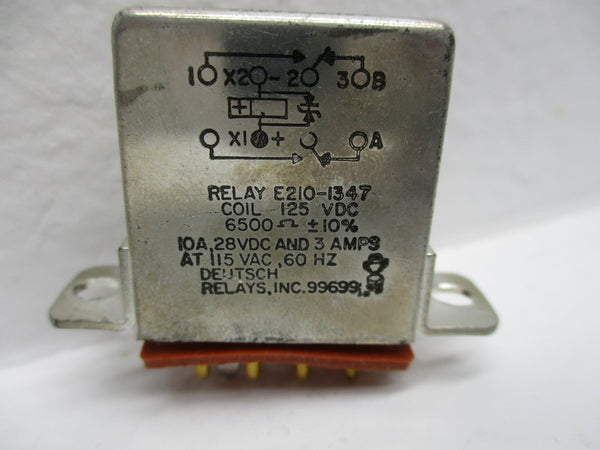 DEUTSCH RELAYS E210-1347  NSNP