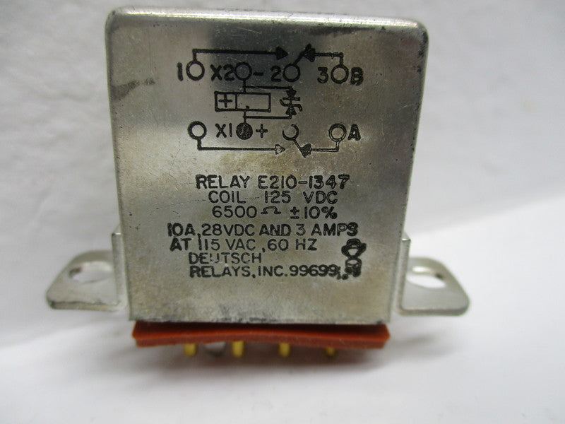 DEUTSCH RELAYS E210-1347  NSNP